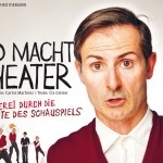Theo macht Theater. Flyer zu Peter Wilds Bünhenprogramm.